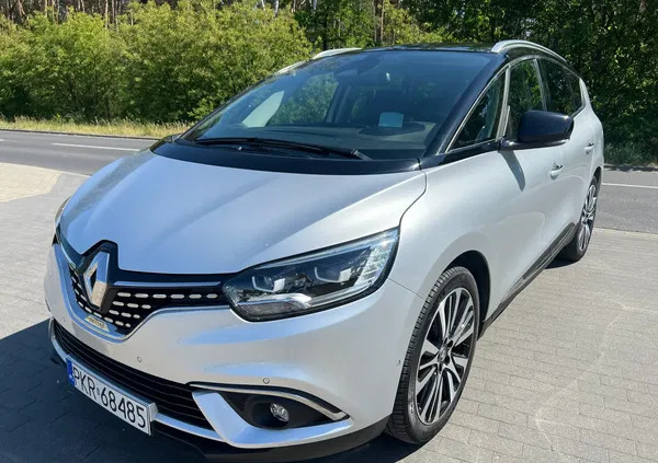 wielkopolskie Renault Grand Scenic cena 72000 przebieg: 24360, rok produkcji 2018 z Strumień